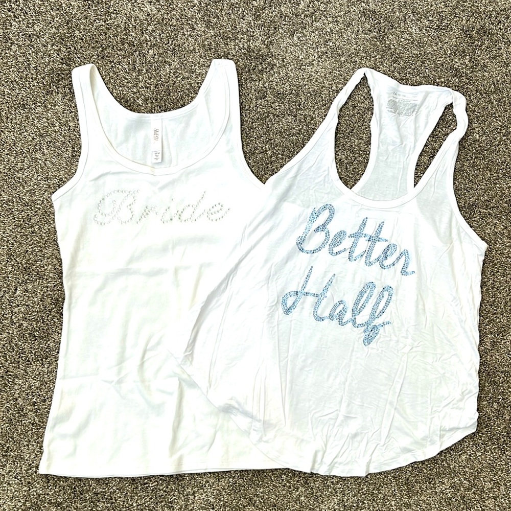 Bridal tanks, NWT, size M and S (fits like M)
